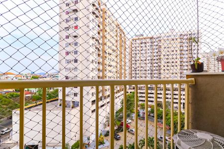 Varanda da Sala de apartamento para alugar com 3 quartos, 60m² em Del Castilho, Rio de Janeiro