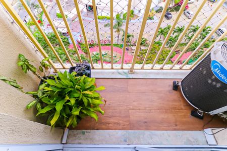 Varanda da Sala de apartamento para alugar com 3 quartos, 60m² em Del Castilho, Rio de Janeiro