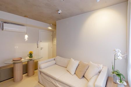 Sala de apartamento à venda com 2 quartos, 36m² em Indianópolis, São Paulo