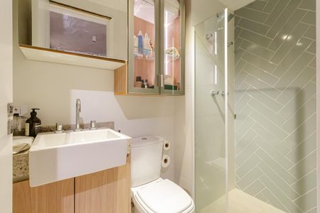 Apartamento à venda com 36m², 2 quartos e sem vagaBanheiro da Suíte