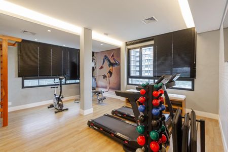 Apartamento à venda com 36m², 2 quartos e sem vagaÁrea comum - Academia