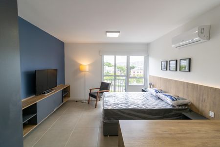 Studio para alugar com 32m², 1 quarto e 1 vaga Studio para alugar com 32m², 1 quarto e 1 vagaSala/Quarto