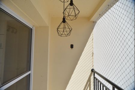 Varanda da Sala de apartamento para alugar com 3 quartos, 60m² em Jardim Jamaica, Santo André