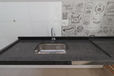 Área Gourmet - Pia de casa à venda com 3 quartos, 131m² em Parque Oratório, Santo André