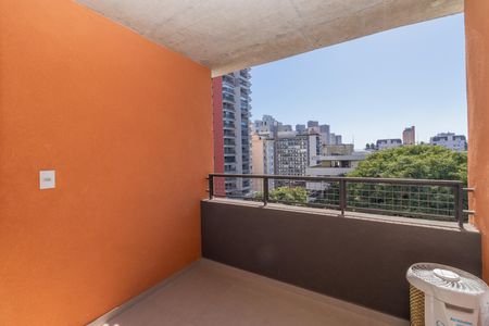 Apartamento à venda com 34m², 1 quarto e sem vaga Apartamento à venda com 34m², 1 quarto e sem vagaSacada da Sala
