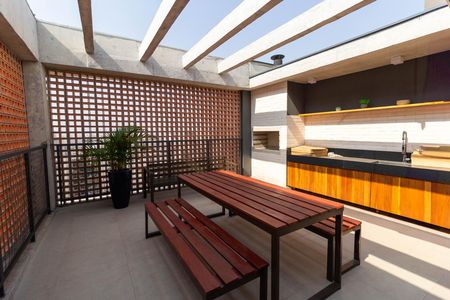 Apartamento à venda com 34m², 1 quarto e sem vaga Apartamento à venda com 34m², 1 quarto e sem vagaÁrea comum - Churrasqueira