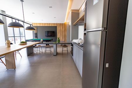 Apartamento à venda com 34m², 1 quarto e sem vaga Apartamento à venda com 34m², 1 quarto e sem vagaÁrea comum - Salão de Festas