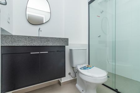 Apartamento à venda com 34m², 1 quarto e sem vaga Apartamento à venda com 34m², 1 quarto e sem vagaBanheiro social