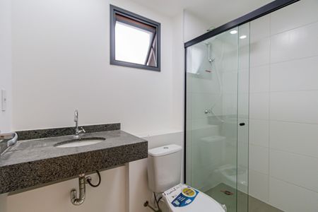 Apartamento à venda com 34m², 1 quarto e sem vaga Apartamento à venda com 34m², 1 quarto e sem vagaBanheiro social