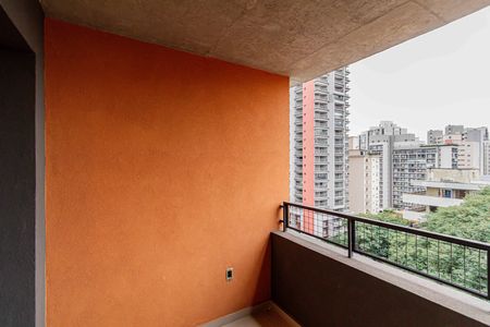 Apartamento para alugar com 34m², 1 quarto e sem vagaVaranda