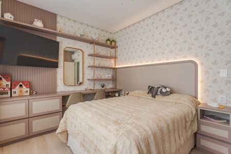 Apartamento à venda com 138m², 4 quartos e 2 vagasQuarto 3