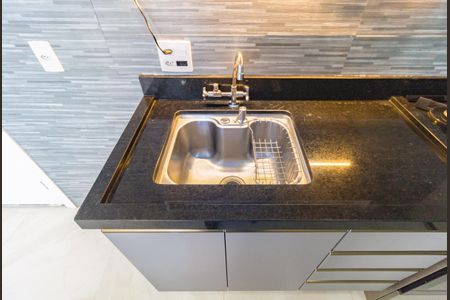 Apartamento para alugar com 35m², 2 quartos e sem vagaDetalhe - Cozinha