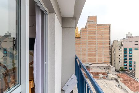 Varanda do Studio de apartamento à venda com 1 quarto, 22m² em República, São Paulo