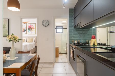 Apartamento para alugar com 36m², 2 quartos e sem vagaCozinha