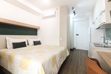 Studio para alugar com 25m², 1 quarto e sem vaga Studio para alugar com 25m², 1 quarto e sem vagaStudio
