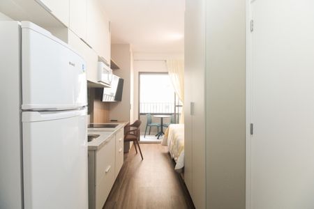 Studio para alugar com 25m², 1 quarto e sem vaga Studio para alugar com 25m², 1 quarto e sem vagaCozinha