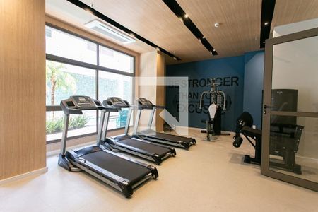 Studio para alugar com 25m², 1 quarto e sem vaga Studio para alugar com 25m², 1 quarto e sem vagaÁrea comum - Academia