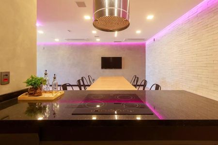 Studio para alugar com 40m², 1 quarto e sem vaga Studio para alugar com 40m², 1 quarto e sem vagaÁrea comum - Salão de Festas Gourmet