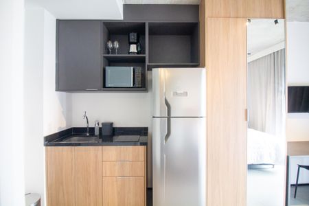 Studio para alugar com 40m², 1 quarto e sem vaga Studio para alugar com 40m², 1 quarto e sem vagaCozinha