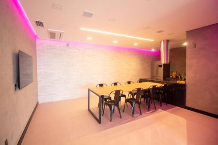 Studio para alugar com 40m², 1 quarto e sem vaga Studio para alugar com 40m², 1 quarto e sem vagaÁrea comum - Salão de Festas Gourmet