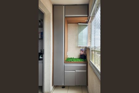 Varanda  de apartamento para alugar com 2 quartos, 52m² em Centro, São Bernardo do Campo