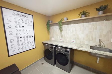 Studio à venda com 27m², 1 quarto e sem vaga Studio à venda com 27m², 1 quarto e sem vagalavanderia