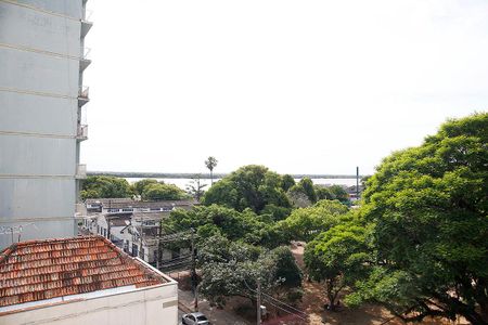 Sala Vista de apartamento à venda com 1 quarto, 50m² em Centro Histórico, Porto Alegre