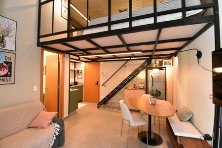 Loft de apartamento para alugar com 1 quarto, 46m² em São Francisco, Curitiba