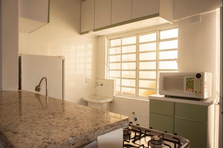 Sala/Cozinha de casa de condomínio para alugar com 1 quarto, 35m² em Planalto Paulista, São Paulo