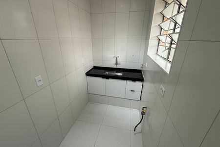 Cozinha de apartamento para alugar com 1 quarto, 70m² em José Menino, Santos