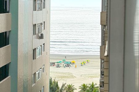 Vista da Sala de apartamento para alugar com 1 quarto, 70m² em José Menino, Santos
