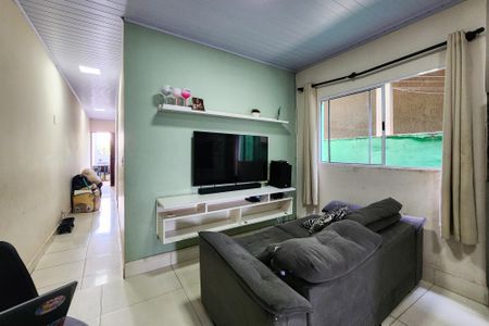 Sala de casa para alugar com 2 quartos, 54m² em Jardim Olavo Bilac, São Bernardo do Campo