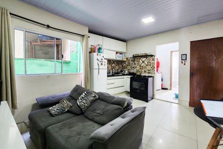 Sala de casa para alugar com 2 quartos, 54m² em Jardim Olavo Bilac, São Bernardo do Campo