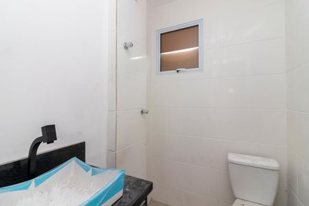 Banheiro Social de apartamento para alugar com 1 quarto, 33m² em Santana, São Paulo