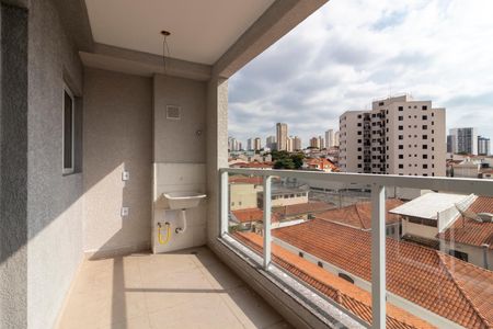 Varanda do Studio de apartamento para alugar com 1 quarto, 33m² em Santana, São Paulo