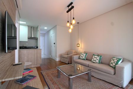 Sala de apartamento à venda com 1 quarto, 61m² em Itaim Bibi, São Paulo