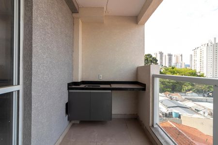 Apartamento para alugar com 33m², 1 quarto e 1 vaga Apartamento para alugar com 33m², 1 quarto e 1 vagaVaranda e Área de Serviço