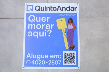 Apartamento para alugar com 38m², 2 quartos e sem vagaPlaca instalada 