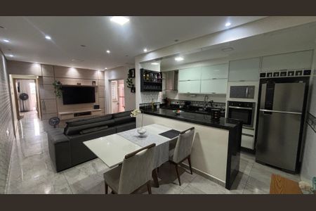 Sala - Sala de Jantar  de apartamento para alugar com 2 quartos, 60m² em Parque das Nações, Santo André