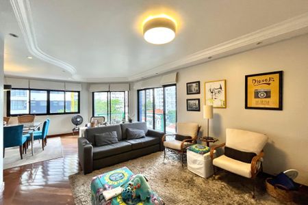 Sala de apartamento à venda com 4 quartos, 156m² em Vila Clementino, São Paulo
