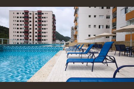 Área comum - Piscina de apartamento para alugar com 2 quartos, 57m² em Boqueirão, Praia Grande