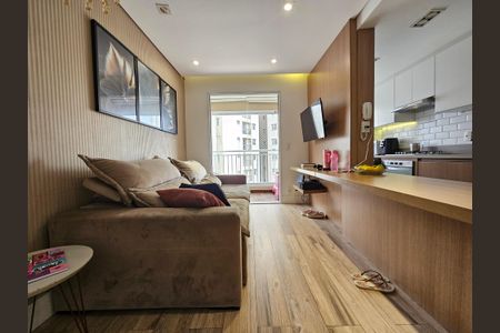 Sala de apartamento à venda com 2 quartos, 54m² em Vila das Belezas, São Paulo