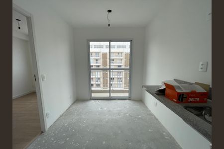 Sala/Cozinha de apartamento à venda com 1 quarto, 24m² em Vila Lageado, São Paulo