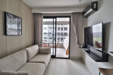 Sala de apartamento para alugar com 2 quartos, 77m² em Jardim Sul, Uberlândia