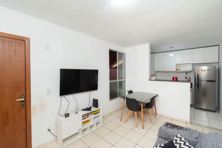Sala de apartamento à venda com 2 quartos, 45m² em Santa Maria, Contagem