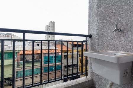 Studio à venda com 24m², 1 quarto e sem vagaVaranda