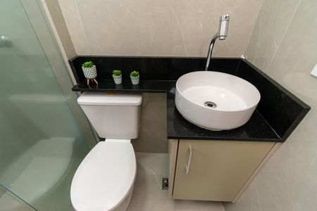 Apartamento para alugar com 63m², 3 quartos e 1 vaga Apartamento para alugar com 63m², 3 quartos e 1 vagaBanheiro da Suíte