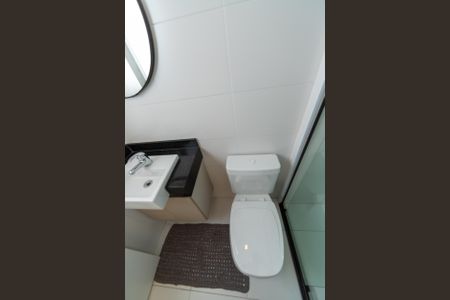 Studio para alugar com 55m², 1 quarto e 1 vaga Studio para alugar com 55m², 1 quarto e 1 vagaBanheiro da suite