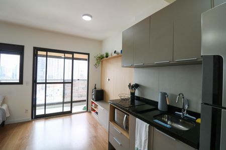 Studio de kitnet/studio para alugar com 1 quarto, 30m² em Jardim das Acacias, São Paulo
