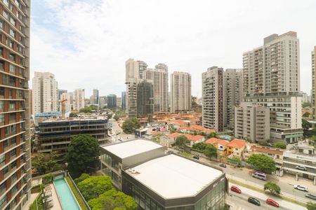 Varanda Vista de kitnet/studio para alugar com 1 quarto, 30m² em Jardim das Acacias, São Paulo